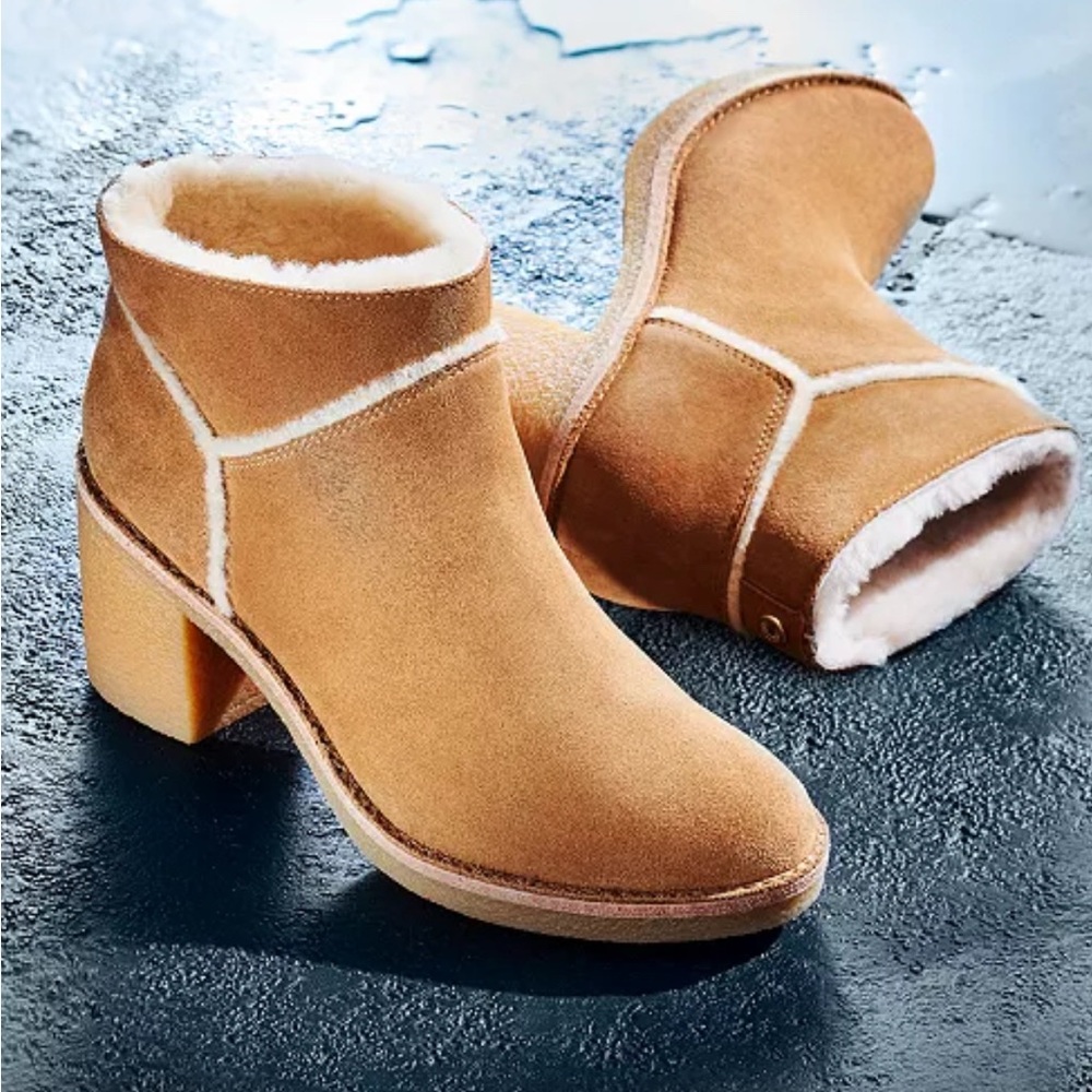 UGG Women's Kasen Block-Heel Women’s Size 9 Boots - Picture 2 of 8